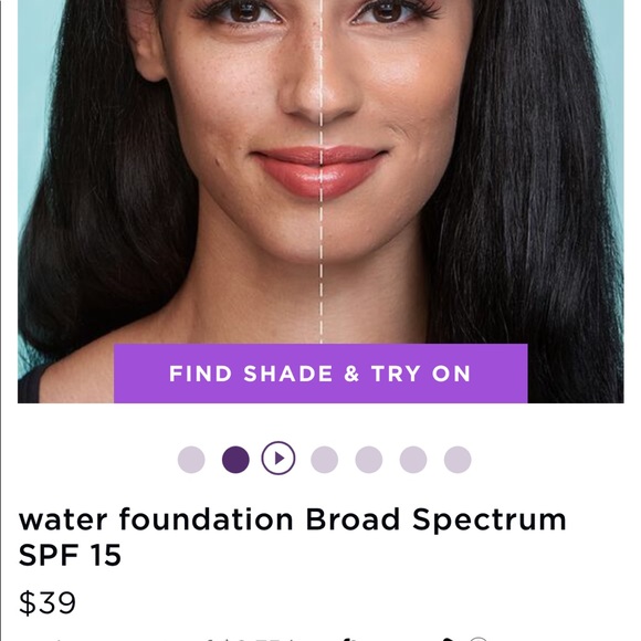 NWT Tarte Water Foundation Broad Spectrum SPF 15 - Picture 3 of 16